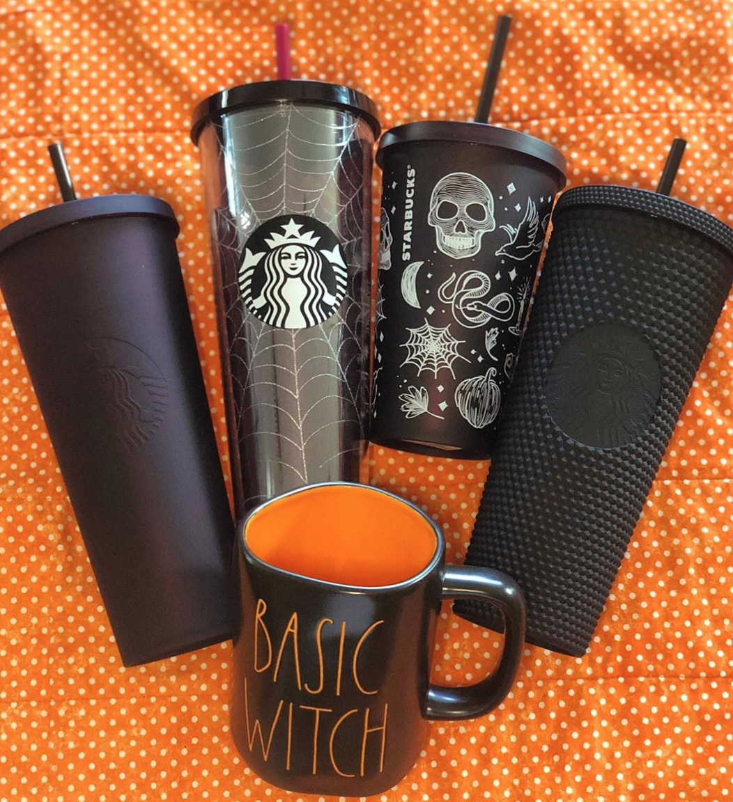 Los Nuevos Vasos Reusables de Starbucks para Halloween están